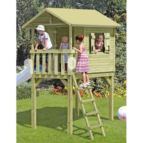 Baumhaus / Stelzenhaus Spielhaus Benny 150x240x300cm