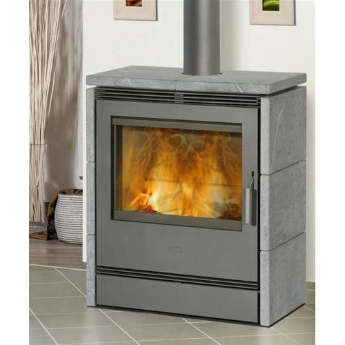 Kaminofen / Dauerbrandofen Fireplace Rönky Speckstein 9/10kW