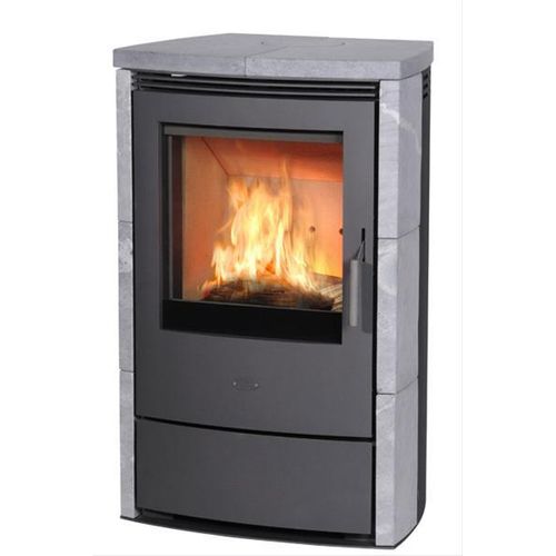 Kaminofen / Dauerbrandofen Fireplace Meltemi Speckstein 7/8kW