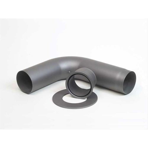 Ofenrohr / Rauchrohr - Set Ø150mm Fullform-Anschlussset titan