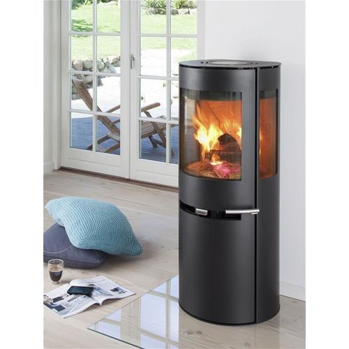 Kaminofen Aduro 9.5 schwarz Stahl 3 Scheiben 6kW