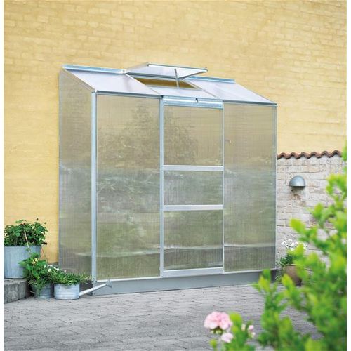Gewächshaus Halls Altan 3 1,33m² Alu 4mm Stegdoppelplatten