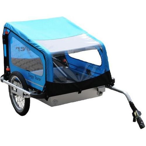 Fahrradanhänger / Hundeanhänger Kids Touring Doggy Tourer M blau