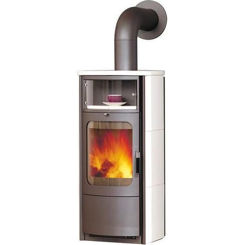 Kaminofen / Dauerbrandofen Hark Opera-B Keramik creme-weiß 7 kW