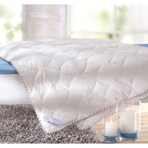 Leinen Sommerdecke 200x220 cm Sommerbett Steppbett Leichtbett 100% Natur leicht