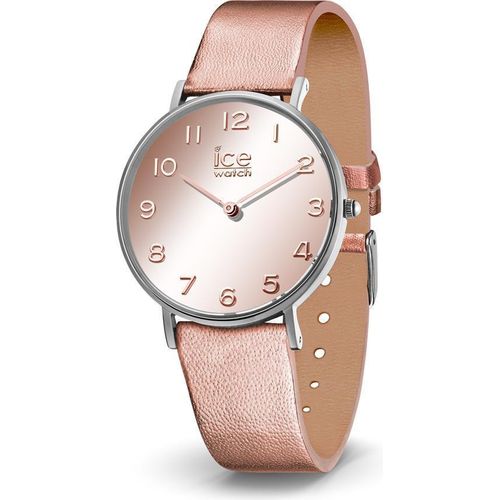 ICE-WATCH Damen Analog Quarz Uhr mit Leder Armband (014435)