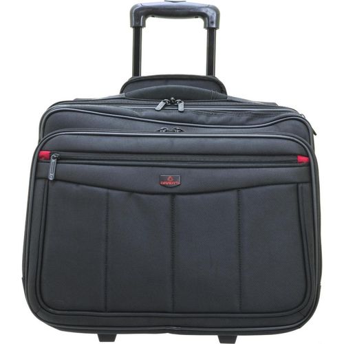 Trolley Pilotenkoffer Aktenkoffer Laptop Akten Koffer 43 cm Schwarz Bowatex