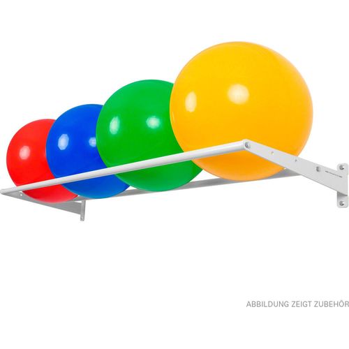 Wandhalterung Basismodul Ballregal Wandregal für Sporthallen, 4-tlg., 50x175 cm, Gymnastik, Gymnastikball