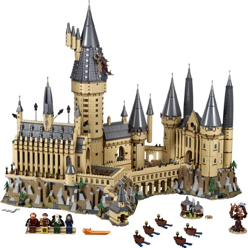 LEGO Harry Potter Schloss Hogwarts, Schloss Spielzeug, Sammlerstück mit Minifiguren und vielen Details 71043