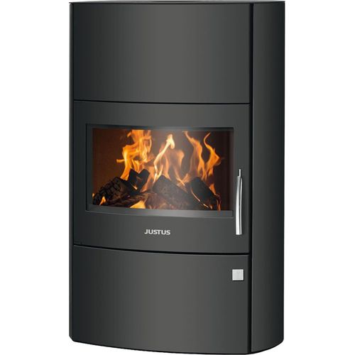 Kaminofen Justus Agero W+ raumluftunabhängig Stahl schwarz 7kW