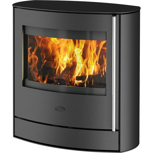 Kaminofen Fireplace Adamis raumluftunabhängig Stahl schwarz 7kW