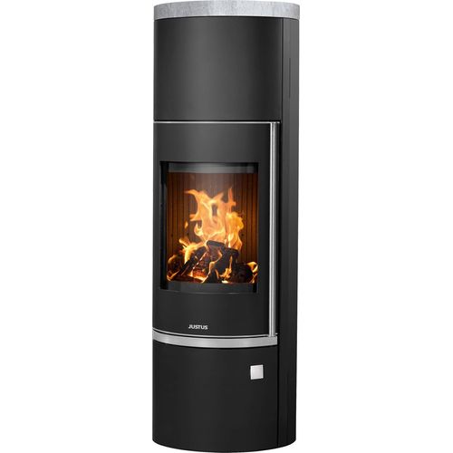 Kaminofen Justus Faro W+ 2.0 raumluftunabhä. schwarz Specksteinpl. 7kW