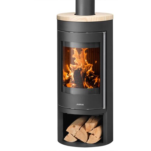 Kaminofen Justus Mino 2.0 raumluftunabhängig Sandstein 5kW