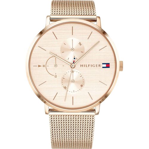 Tommy Hilfiger Uhr Armband Roségold Quarz Elegant wasserabweisend 1781944