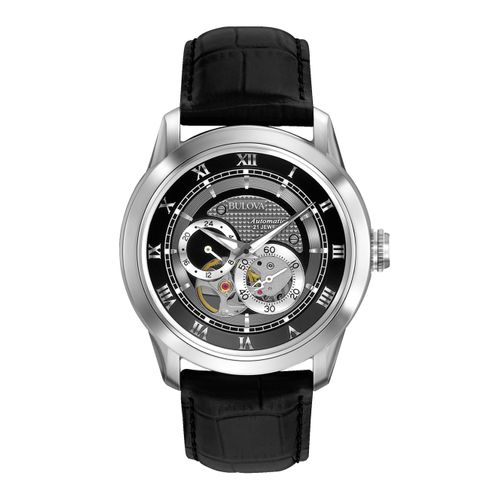 Bulova 96A135 Klassik Automatik Herrenuhr 42mm 3ATM