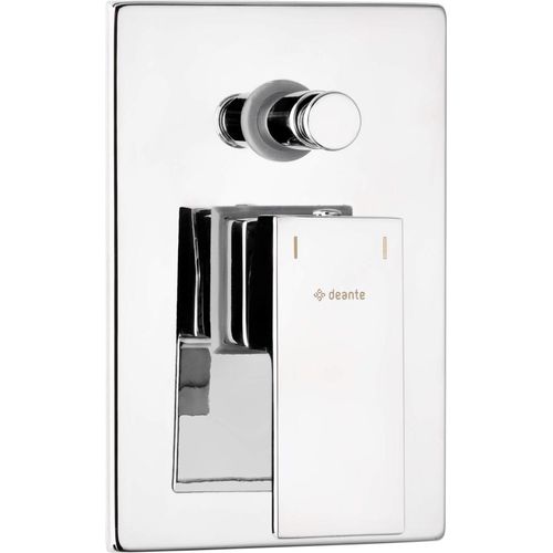 Duscharmatur Unterputz mit Umschalter ohne Duschset Silber ANEMON-30 verchromt
