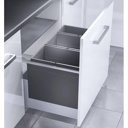 Hailo Abfallsystem, Schublade 80cm, Einbaumülleimer Frontauszug
