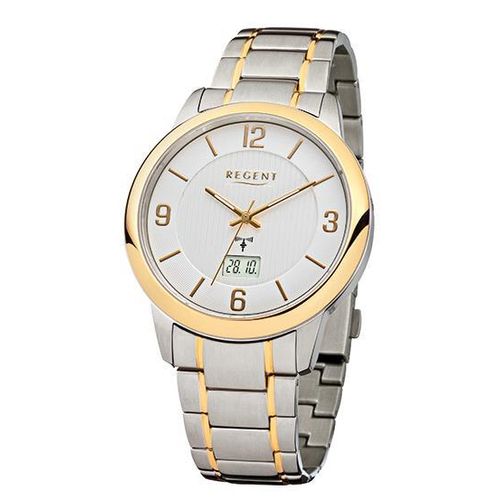 Regent Herren Funkuhr Edelstahl FR227