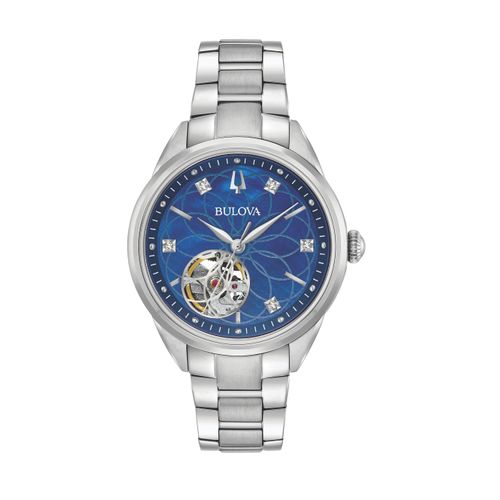 Bulova 96P191 Klassik Automatik Damen 34mm 3ATM