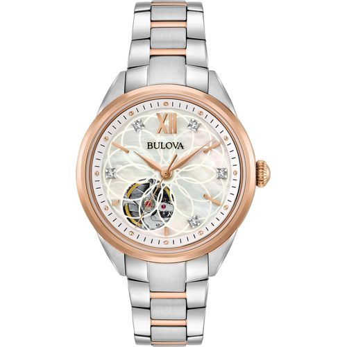 BULOVA 98P170 Classic Sutton Uhr Damenuhr Edelstahl Bicolor