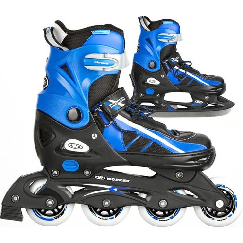 Inlineskates Schlittschuhe Lumine 2in1 - größenverstellbar 29-32