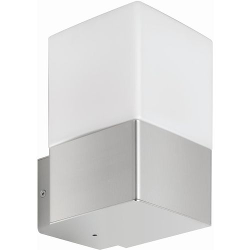 Wandleuchte LB22 edelstahl 1xE27 IP44 028