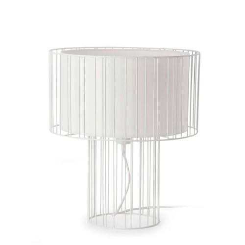Tischlampe Linda Weiß