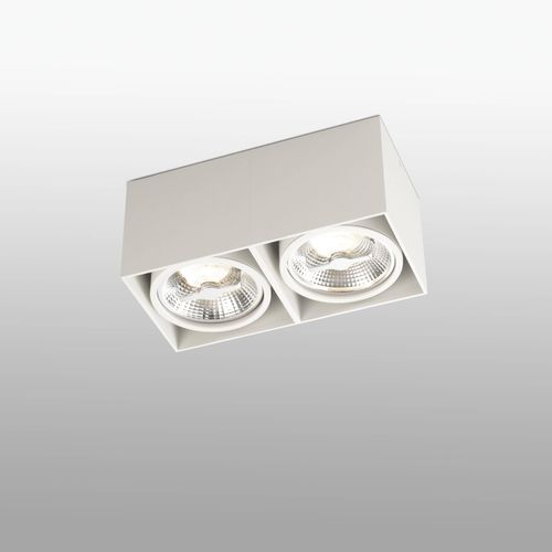 Faro 63276, 2 Glühbirne(n), G53, IP20, Weiß