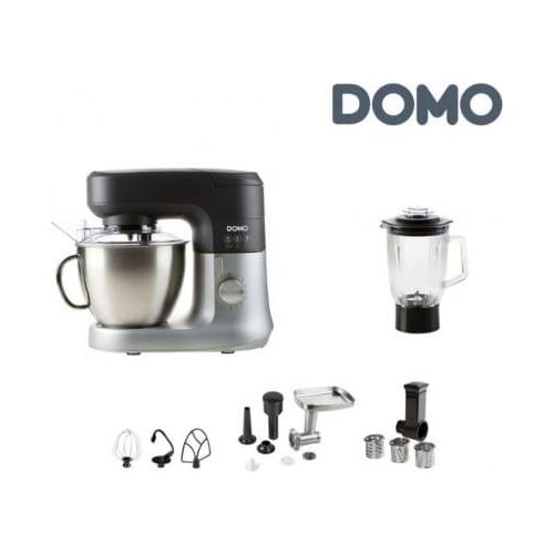 Küchenmaschine Komplettset 4,5 Liter Schale Domo DO9182KR Profi-Knetmaschine