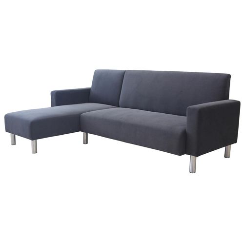 Ecksofa reversibel aus Stoff 