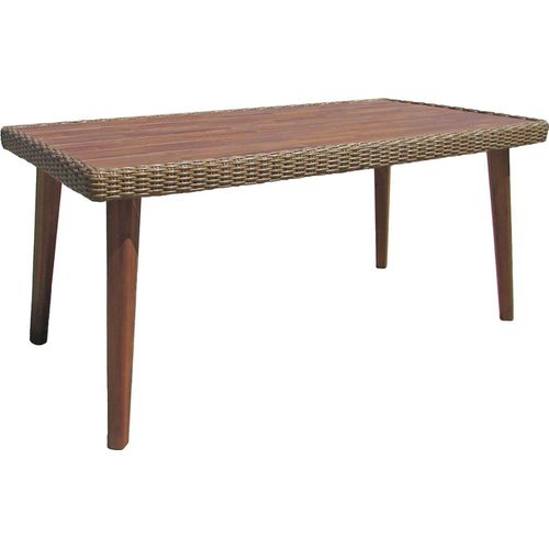 Tisch CARSON Esstisch Gartentisch Holz Akazie geölt 160 x 90 cm