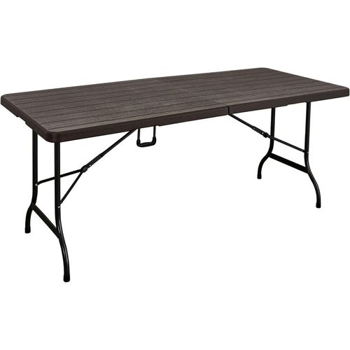 Klapptisch Gartentsich Campingtisch Tisch klappbar Holz-Optik