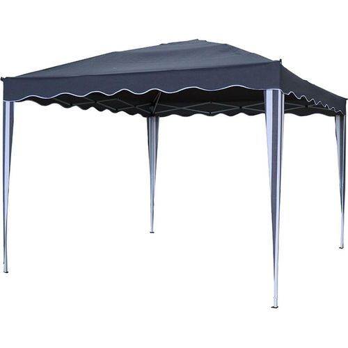 Pavillon Faltpavillon Gartenpavillon Festival Grau 3x3 m