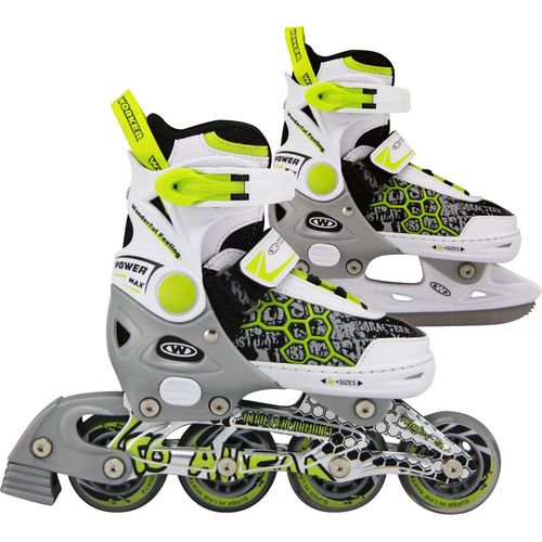 Inlineskates Schlittschuhe Naare 2in1 Größe verstellbar 40-43