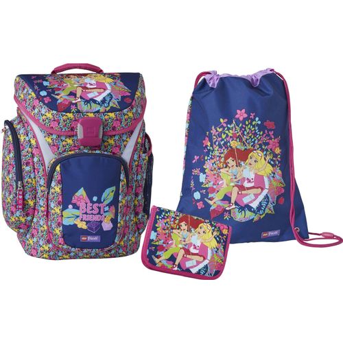 LEGO Friends Flowers - EXPLORER - 3 Teile Schulranzen Set