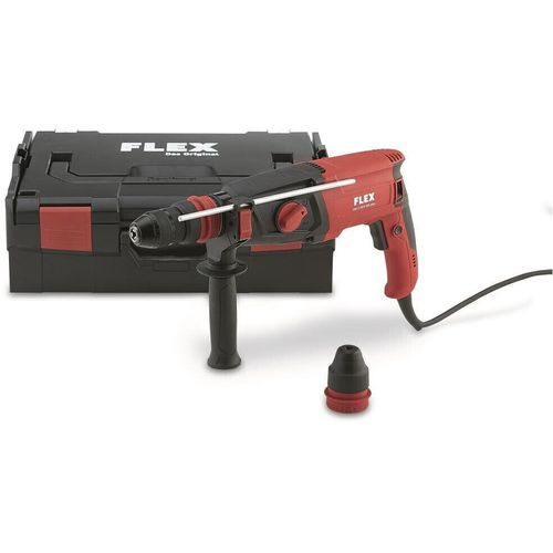 Flex CHE 2-28 R Kombihammer Elektro-Bohr-/Meißelhammer inkl. L-Boxx 800W SDS-Plus