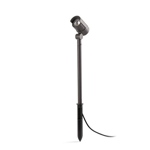 Strahler FOC 520 LED 16W 3000K IP65 Aluminium dunkelgrau L:10cm H:78cm