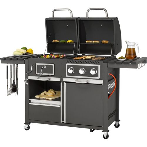 Tepro Kohle-Gas-Kombigrill 