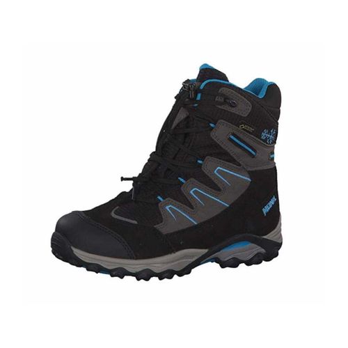 Meindl 7975-01 Winter Storm Junior GTX R Schwarz/Hellblau/ Kinder Winterschuhe Schwarz/ Winter/ Activity