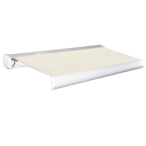 Vollkassetten Markise 4x3 Sunray beige Terrassenüberdachung Sonnenschutz