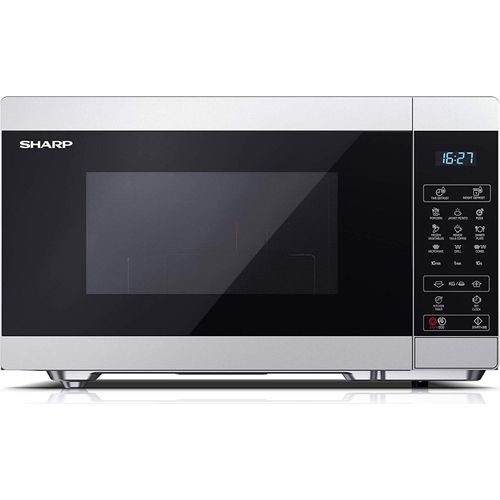 SHARP YC-MG81ES - Grill Mikrowelle Grill 28l - Keramik-Emaille - Leistung 900w - Grill 1100w - Plattenspieler 31,5 cm