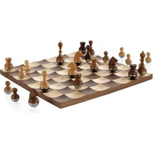 UMBRA WOBBLE CHESS Schachspiel hochwertig 377601-656