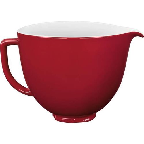 Kitchenaid Rührschüssel 5KSM2CB5ER Keramikschüssel Empire Rot
