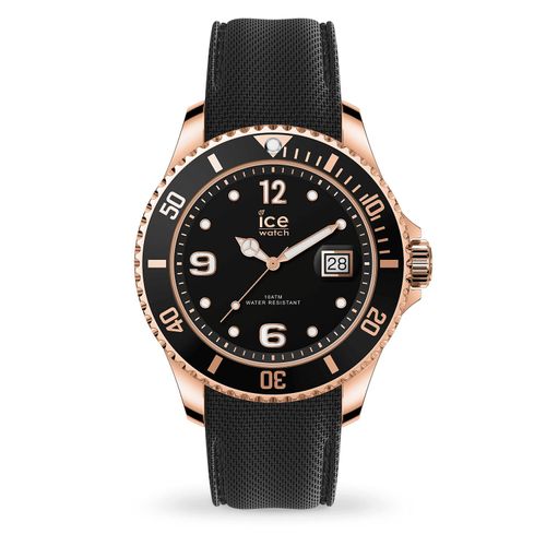 Ice-Watch - ICE steel Black Rose-Gold (Large)