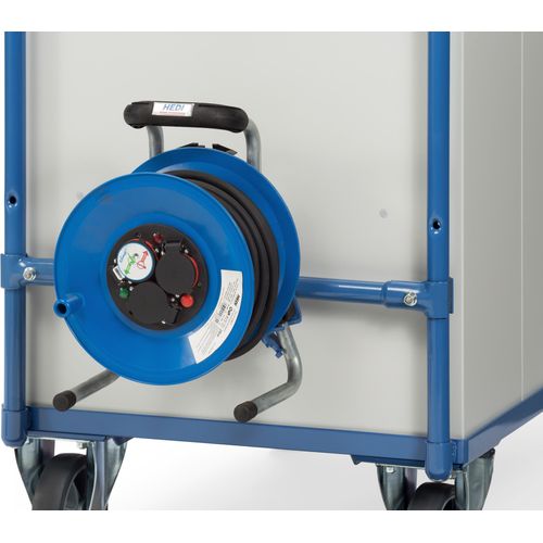 Fetra Transportgeräte Kabeltrommel + Anbausatz Tischwagen 1050 x 600, 2151/1