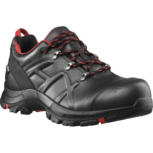 Sicherheitsschuh BE Safety 54 low Gr.7,5 (41,5) schwarz/rot Leder