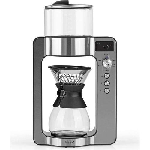 BEEM Kaffeemaschine Pour Over mit Kaffeewaage1500W Edelstahl/schwarz