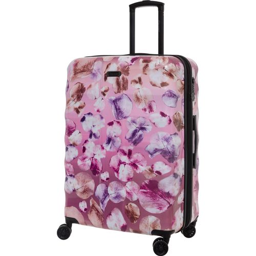 Reisegepäck Cavalet Koffer Trolley Print Pink Blume Lila Bunt 74cm groß Bowatex