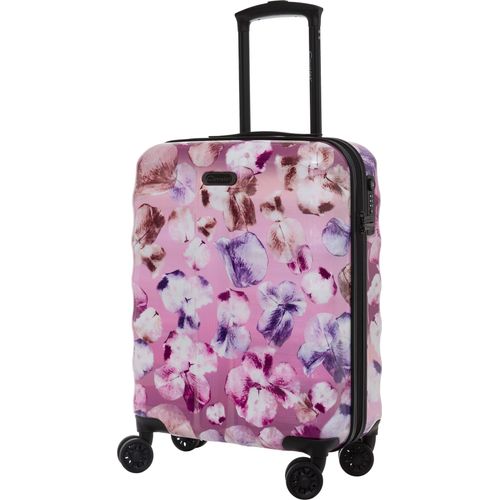 Handgepäck Koffer Cavalet Trolley Kinder Motiv Pink Blume Bunt 55 cm Bowatex