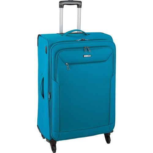 leichter 2,7kg Reisegepäck Trolley Mittelgroßer Koffer 67 cm Himmel Blau Bowatex